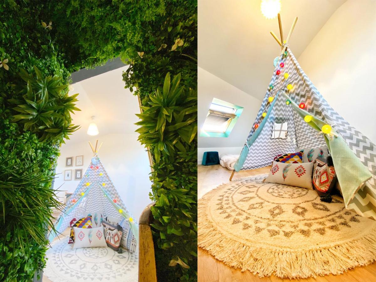 Marie Et Brieuc _ Duplex Lumineux Colore Atypique Face Cathedrale แซงต์-บรีเออ ภายนอก รูปภาพ