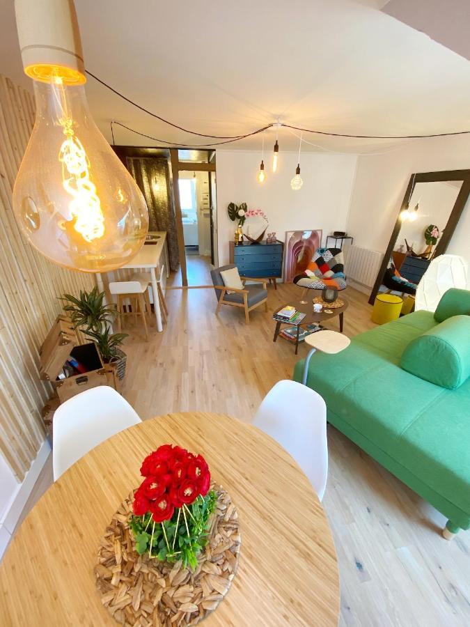 Marie Et Brieuc _ Duplex Lumineux Colore Atypique Face Cathedrale แซงต์-บรีเออ ภายนอก รูปภาพ
